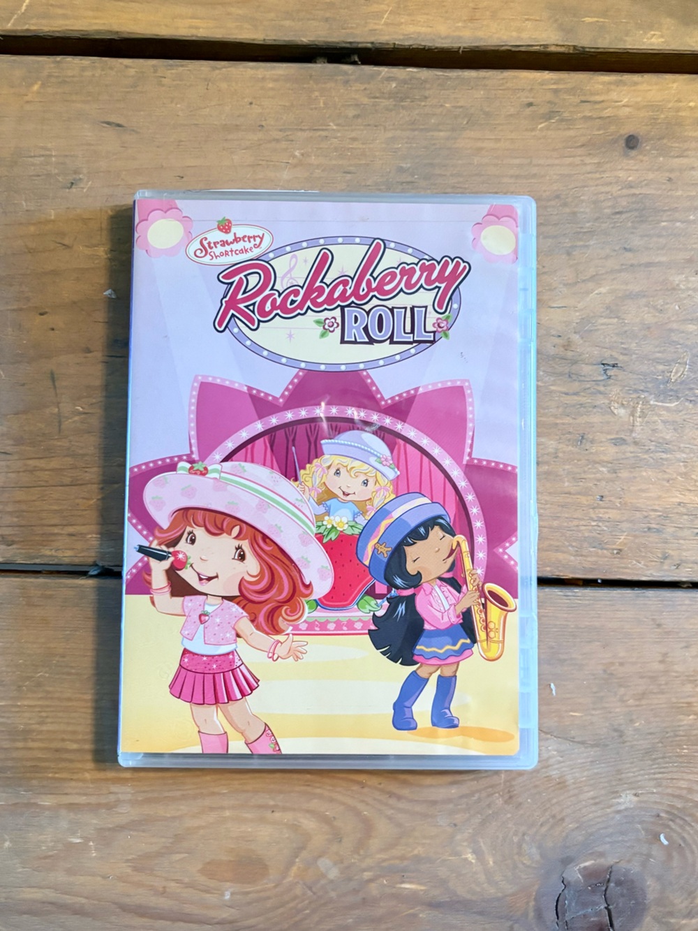 Strawberry Shortcake Rockaberry Roll Kids DVD 2007